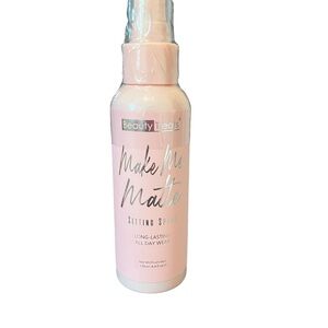 Beauty Treats Make Me Matte Setting Spray - Pink Sealed
